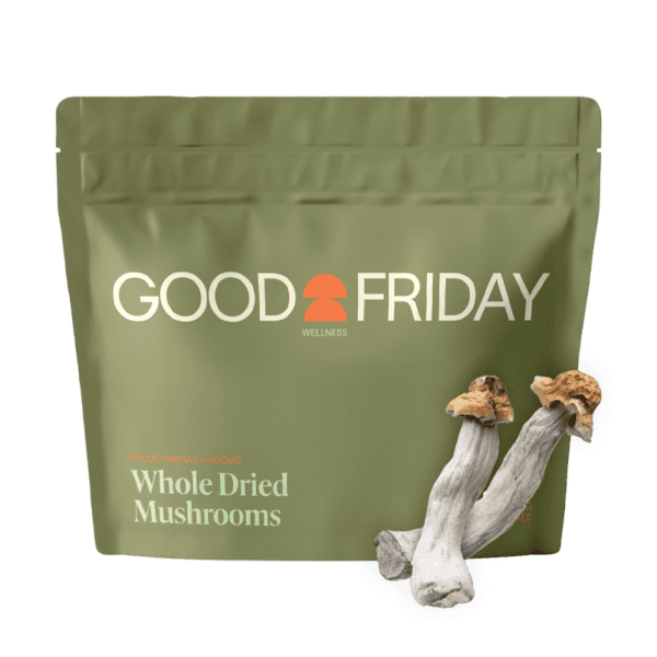 GF Whole Dried Mushrooms Golden Teacher