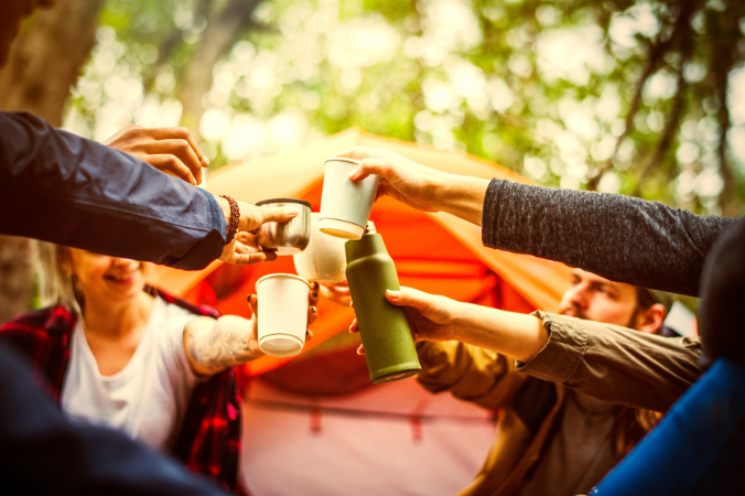 Forest toast celebration – Good Friday Wellness Psilocybin Magic Mushrooms